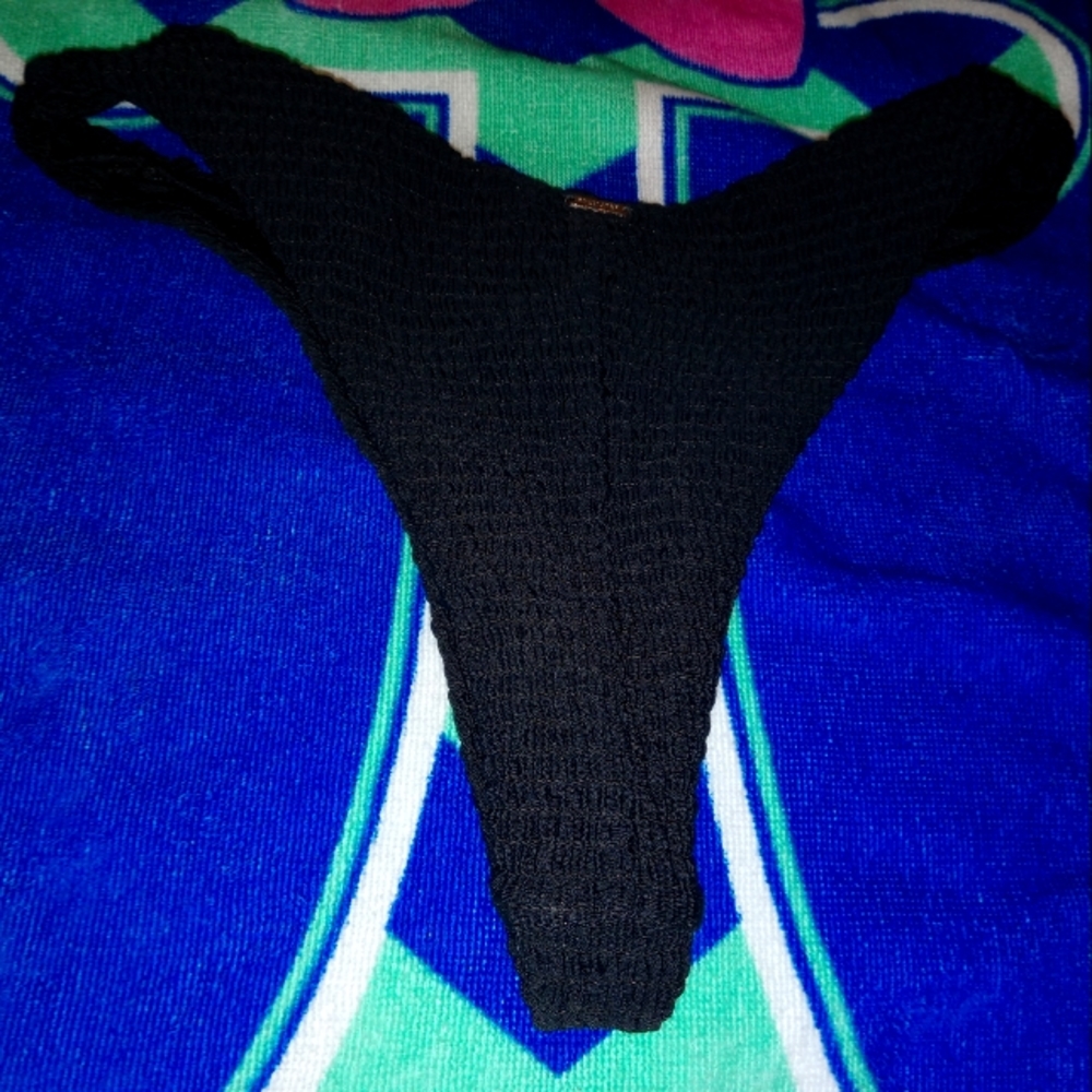 Black Hollister bikini Brazilian  XS S M